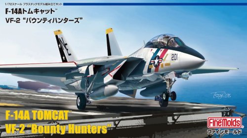 Go to product Fine Molds FX05 - 1:72 Grumman F-14A Tomcat VF-2 Bounty Hunters
