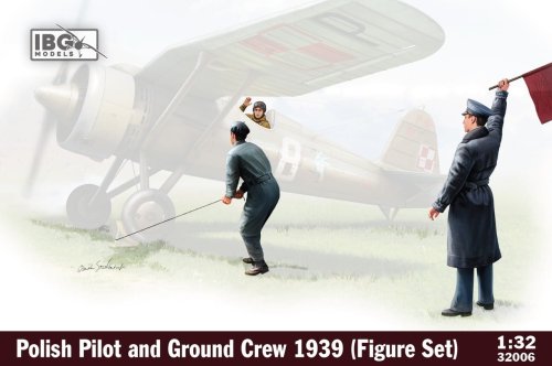 Go to product IBG 32006 - 1:32 Polish Pilot and Ground Crew 1939 Figure Set
