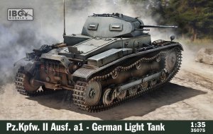IBG 35075 - 1:35 Pz.Kpfw. II Ausf. a1 German Light Tank