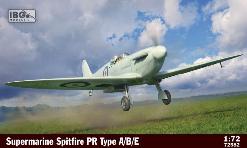 Go to product IBG 72582 - 1:72 Supermarine Spitfire PR Type A/B/E Cotton Club 1939-40  bonus 3D printed wheels