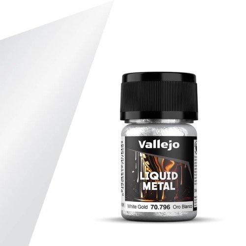 Go to product VALLEJO Liquid Metal 70796 - White Gold