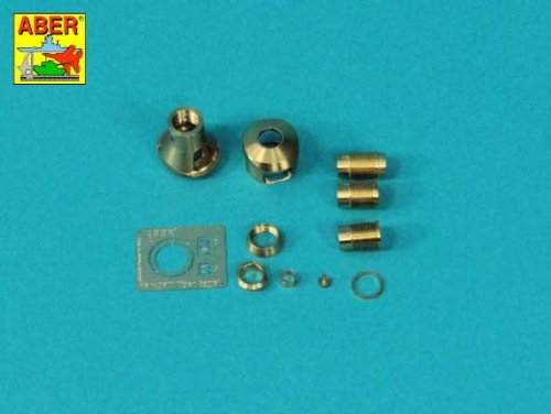 Go to product Aber 16L31 - 1:16 Early-type Muzzle Brake for Pz.IV H, StuG III G and PaK 40 gun barrels