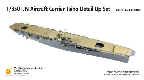 Go to product Very Fire VF350901UP - 1:350 IJN Aircraft Carrier Taiho Detail Up Set Part A+B+C