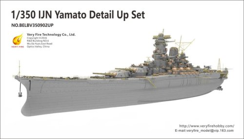 Go to product Very Fire VF350902UP - 1:350 IJN Yamato Detail Up Set