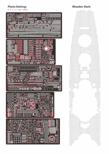 Go to product Very Fire VF350903UP - 1:350 IJN Musashi Detail Up Set