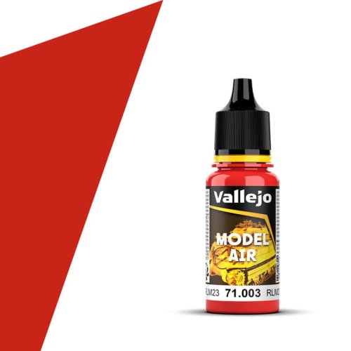 Go to product VALLEJO Model Air 71003 - Acrylic paint  Red 17 ml (RLM23)
