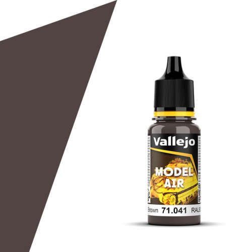 Go to product VALLEJO Model Air 71041 - Acrylic paint  Armour Brown 17 ml (RAL8017)