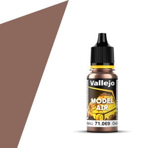 VALLEJO Model Air 71069 - Acrylic paint  Rust (Metallic) 17 ml