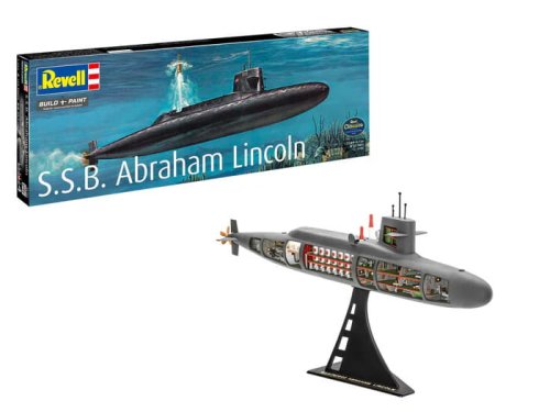 Go to product Revell 05185 - 1:253 S.S.B. Abraham Lincoln with Interior