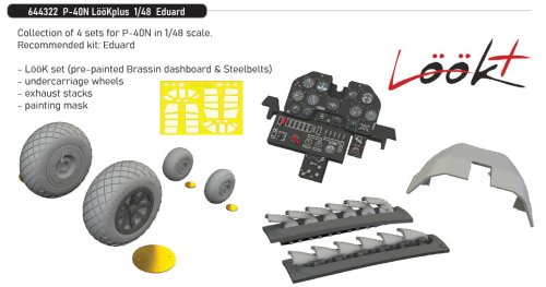 Go to product Eduard 644322 - 1:48 P-40N LööKplus