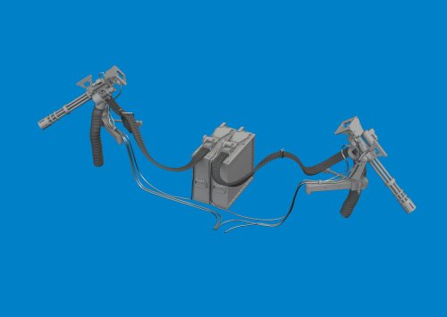 Go to product Eduard 6481125 - 1:48 UH-60 miniguns M134 Print 3D