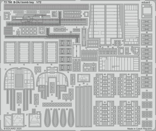 Go to product Eduard 72750 - 1:72 B-24J bomb bay