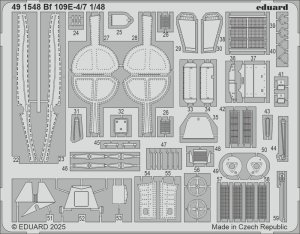 Eduard 491548 - 1:48 Bf 109E-4/7