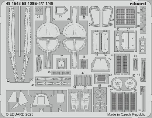 Go to product Eduard 491548 - 1:48 Bf 109E-4/7