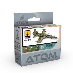 Ammo Mig 20921 - Atom 60s-70s USAF TAC Colors Set (also Vietnam Era)