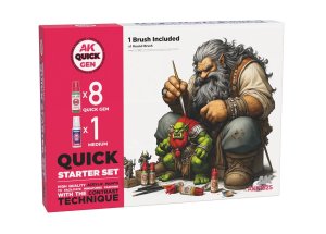 AK Interactive 17525 - Quick Gen paints Starter Set