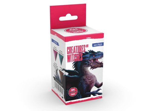 Go to product AK Interactive 17520 - Quick Gen paint set Creatures and Witches
