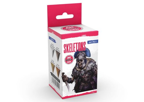 Go to product AK Interactive 17511 - Quick Gen paint set Skeletons