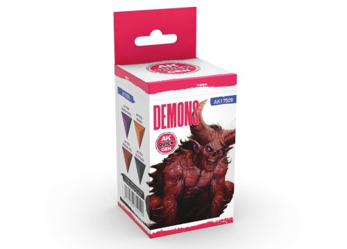 Go to product AK Interactive 17509 - Quick Gen paint set Demons