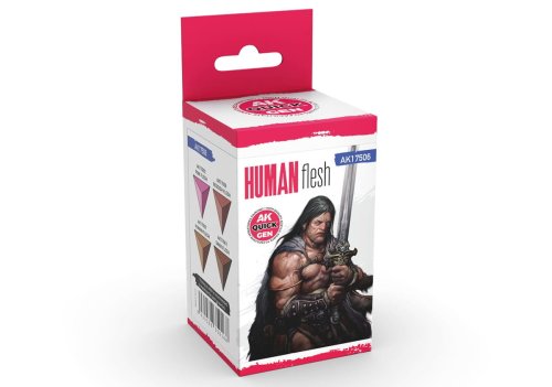 Go to product AK Interactive 17506 - Quick Gen paint set Human Flesh