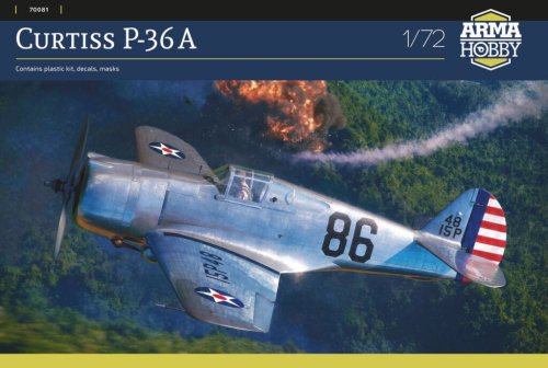Go to product Arma Hobby 70081 - 1:72 Curtiss P-36A