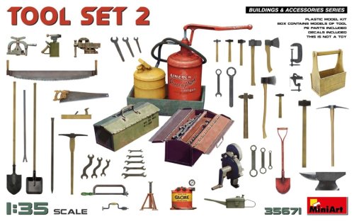 Go to product Miniart 35671 - 1:35 Tool Set 2