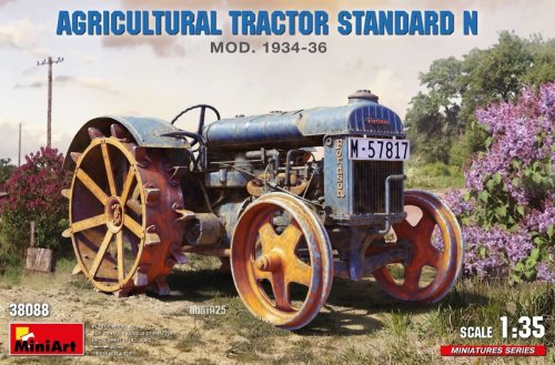 Go to product Miniart 38088 - 1:35 Agricultural Tractor Fordson Standard N Mod. 1934-36