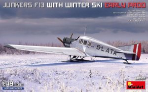 Miniart 48020 - 1:48 Junkers F13 w/ Winter Ski Early Prod