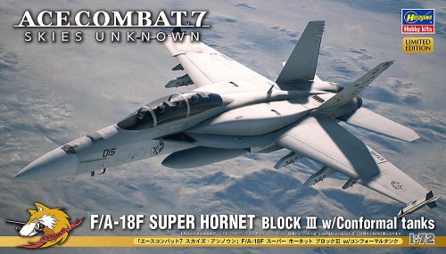 Go to product Hasegawa SP644 52444 - 1:72 F/A-18F Super Hornet Block III w/ Conformal Tanks Ace Combat 7 Skies Unknown