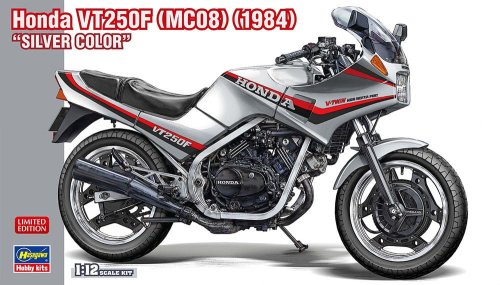 Go to product Hasegawa 21771 - 1:12 Honda VT250F MC08 1984 Silver Color
