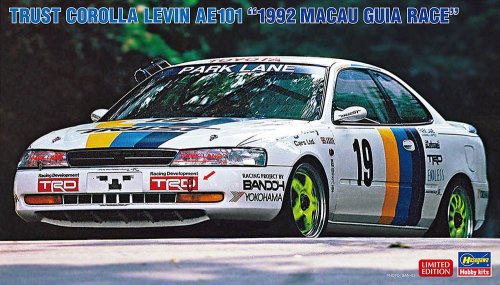 Go to product Hasegawa 20758 - 1:24 Trust Corolla Levin AE101 1992 Macau Guia Race