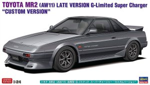 Hasegawa 20755 - 1:24 Toyota MR2 AW11 Late Version G-Limited Super Charger Custom Version