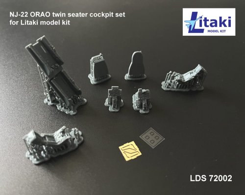 Go to product Litaki LDS72002 - 1:72 NJ-22 Orao Twinseater Cockpit Set