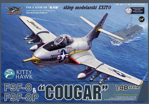 Go to product KITTY HAWK 80127 - 1:48 F9F-8 & F9F-8P Cougar