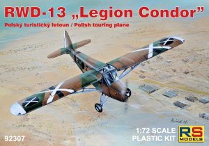 RS Models 92307 - 1:72 RWD-13 Legion Condor