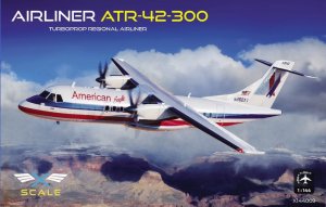 X-Scale 144009 - 1:144 ATR-42-300 Turboprop Regional Airliner