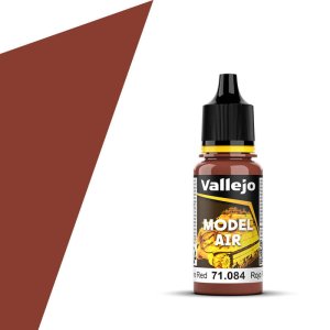 VALLEJO Model Air 71084 - Acrylic paint  Fire Red 17 ml