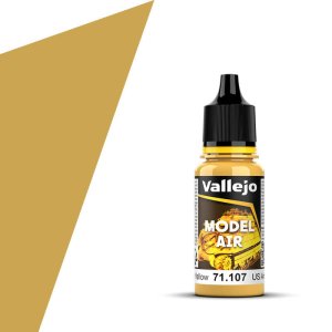 VALLEJO Model Air 71107 - Acrylic paint  US Interior Yellow 17 ml