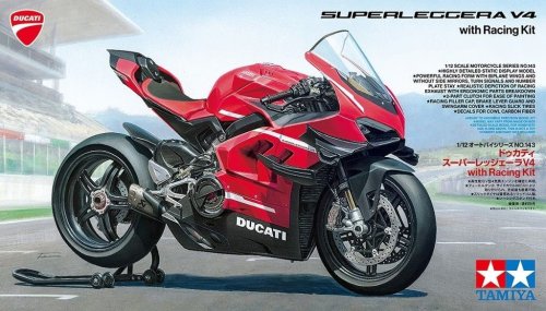 Go to product Tamiya 14143 - 1:12 Ducati Superleggera V4 with Racing Kit
