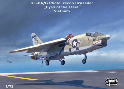 Go to product Sword 72154 - 1:72 RF-8A/G Photo-Recon Crusader Eyes of the Fleet Vietnam