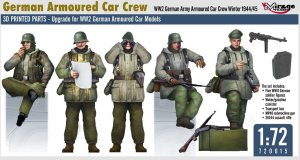 Mirage 720015 - 1:72 German Armoured Car Crew