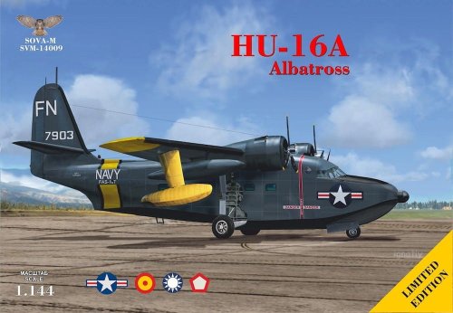Go to product Sova 14009 - 1:144 HU-16A Albatross