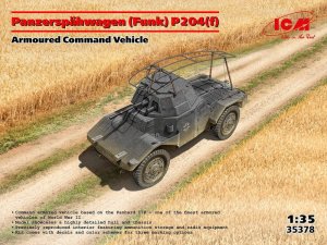 ICM 35378 - 1:35 Panzerspähwagen Funk P204f Armoured Command Vehicle
