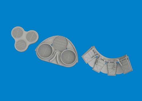 Go to product Eduard 6481144 - 1:48 P-40N radiators upgrade set Print 3D