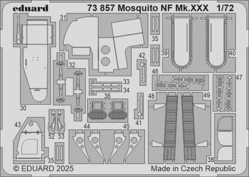 Go to product Eduard 73857 - 1:72 Mosquito NF Mk.XXX