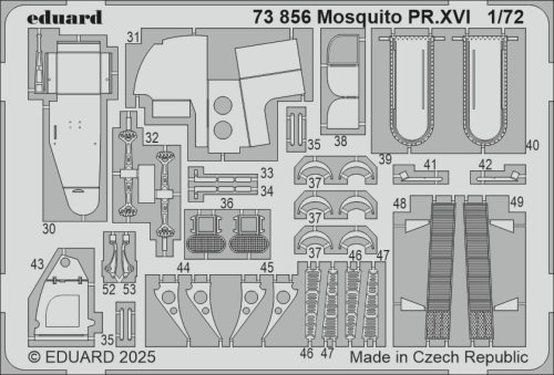 Go to product Eduard 73856 - 1:72 Mosquito PR Mk.XVI
