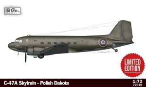 IBG 72910 - 1:72 C-47A Skytrain Polish Dakota - Limited Edition