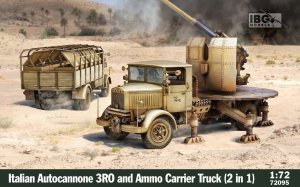 IBG 72095 - 1:72 Italian Autocannonce 3Ro and Ammo Carrier Truck 2 in 1