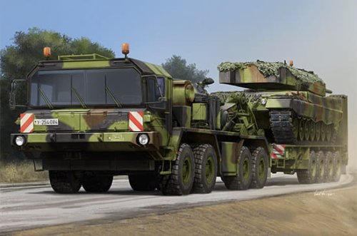 Go to product Preorder - Trumpeter 01070 - 1:35 Faun SLT 50-3A Elefant with SaAnh.52t semitrailer