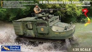 Gecko Models 35GM0117 - 1:35 US M76 Amphibious Cargo Carrier Otter Late Production